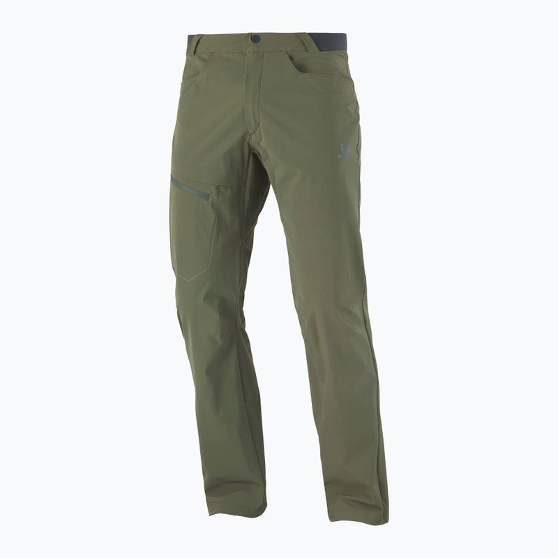 Férfi trekking nadrág Salomon Wayfarer zöld LC1739200