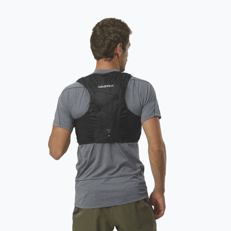 Salomon Active Skin 4 szett futó hátizsák fekete 5