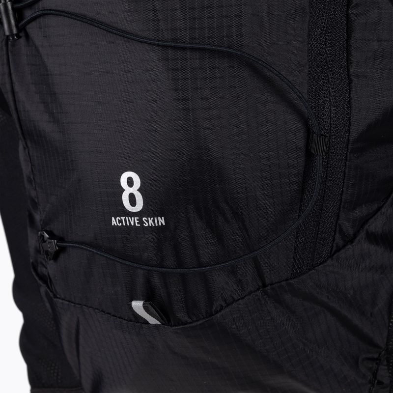 Salomon Active Skin 8 szett futó mellény fekete LC1757900 6