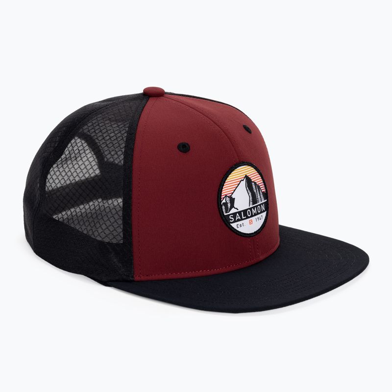 Salomon Trucker Flat baseball sapka bordó LC1680700