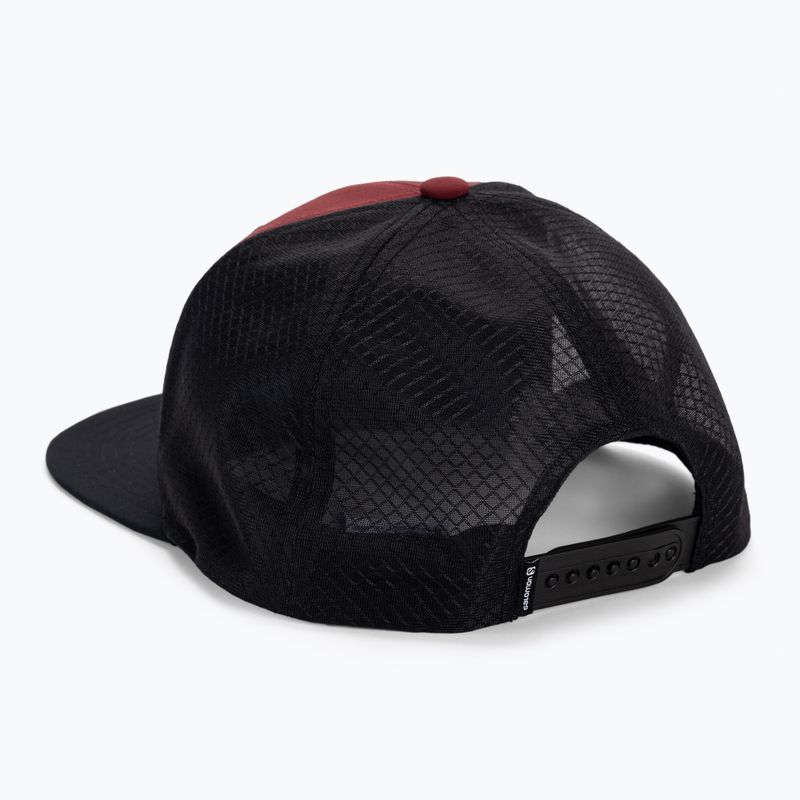 Salomon Trucker Flat baseball sapka bordó LC1680700 3