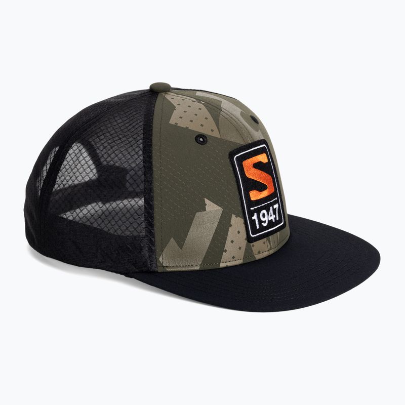 Salomon Trucker Flat sapka zöld színben LC1680500