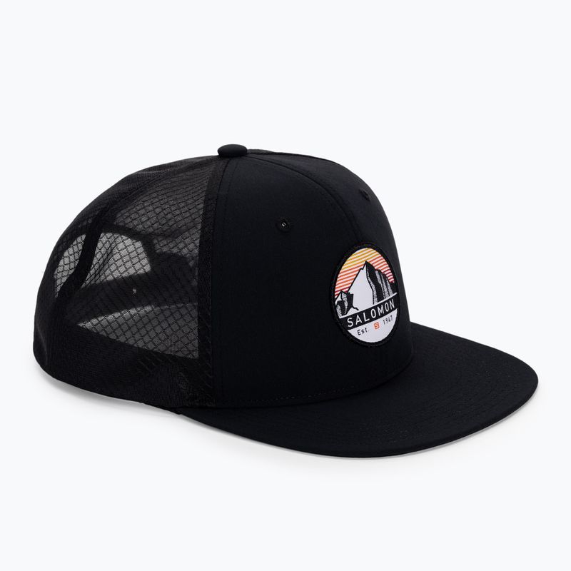 Salomon Trucker Lapos sapka fekete LC1680300