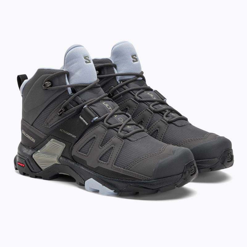 Női túrabakancs Salomon X Ultra 4 Mid GTX mágnes/fekete/zén 4