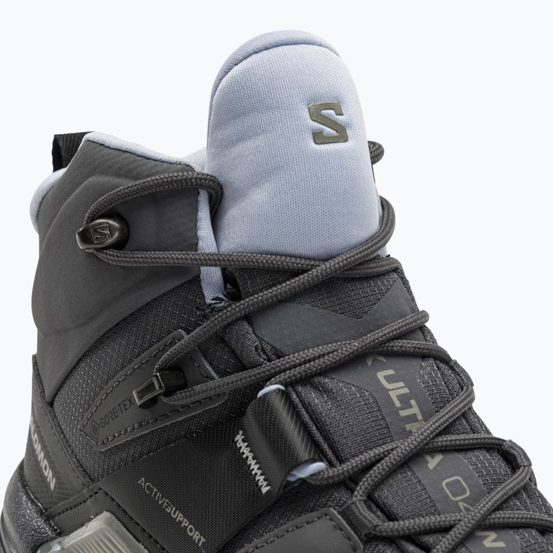 Női túrabakancs Salomon X Ultra 4 Mid GTX mágnes/fekete/zén 8