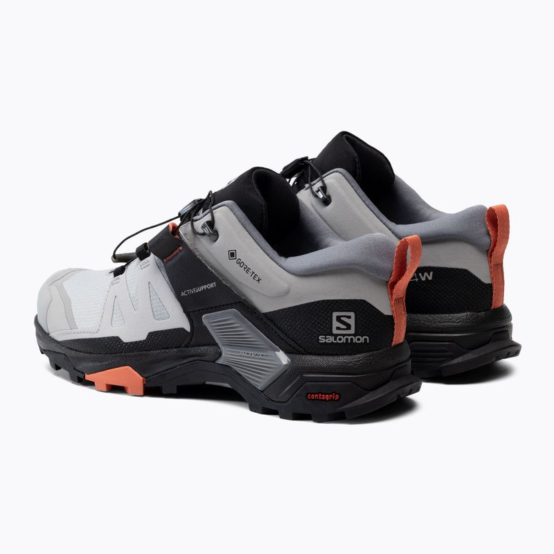 Salomon X Ultra 4 GTX szürke női túracipő L41623100 3