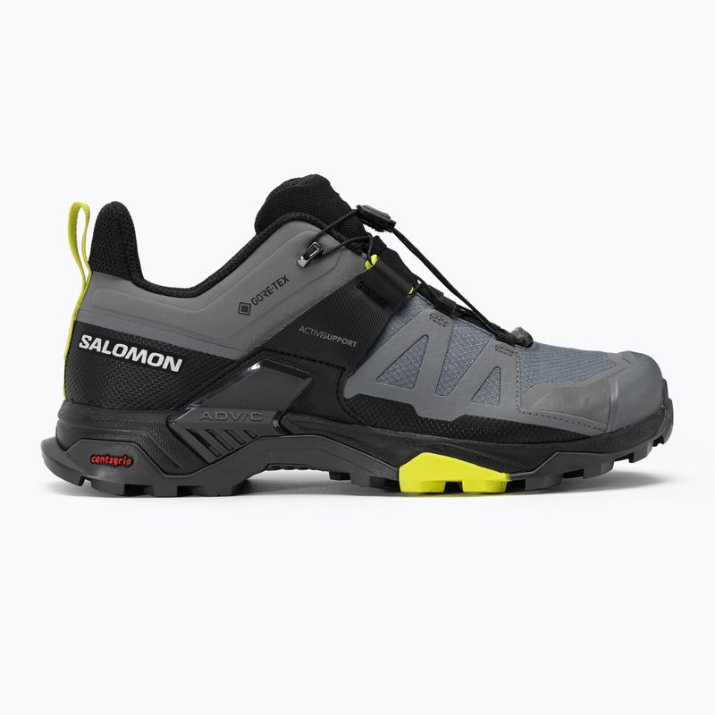 Férfi túracipő  Salomon X Ultra 4 GTX quiet shade/black/evening primrose 2