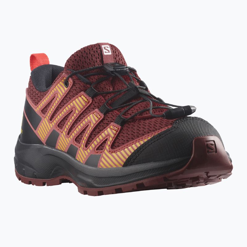 Salomon XA Pro V8 gyerek túrabakancs bordó L41613800 10