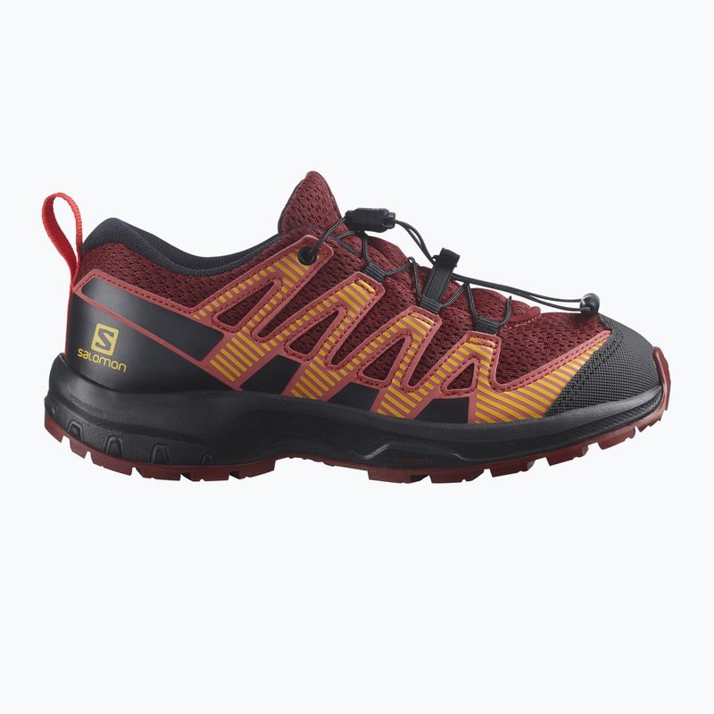 Salomon XA Pro V8 gyerek túrabakancs bordó L41613800 11