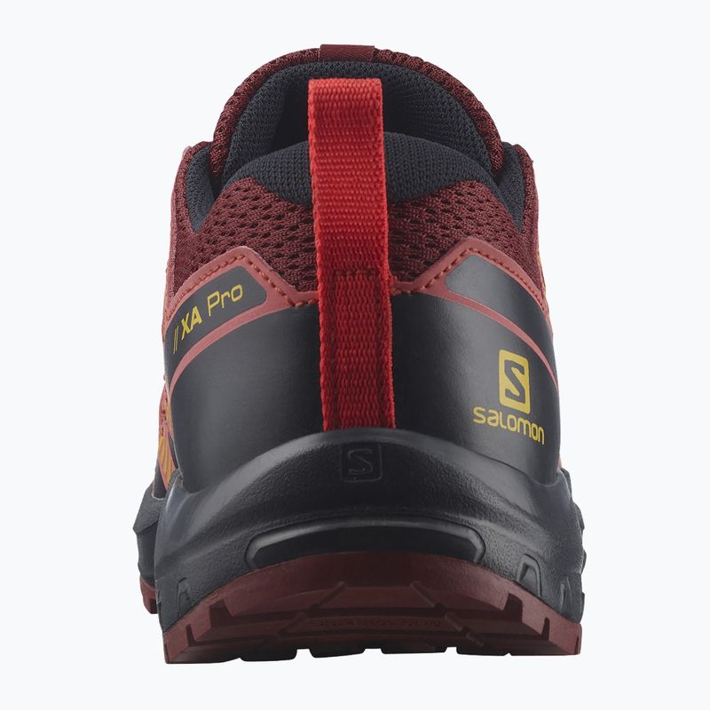 Salomon XA Pro V8 gyerek túrabakancs bordó L41613800 13