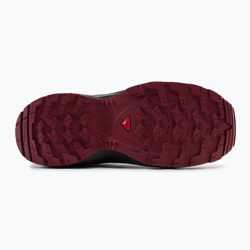 Salomon XA Pro V8 gyerek túrabakancs bordó L41613800 4