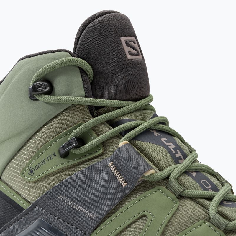 Salomon X Ultra 4 MID GTX zöld női túracipő L41625100 9