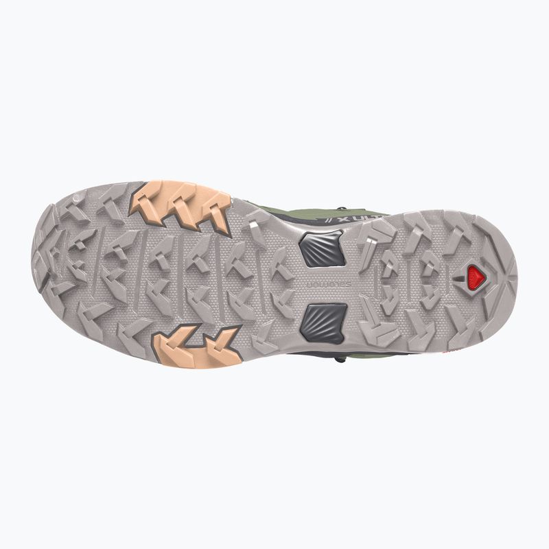 Salomon X Ultra 4 MID GTX zöld női túracipő L41625100 16