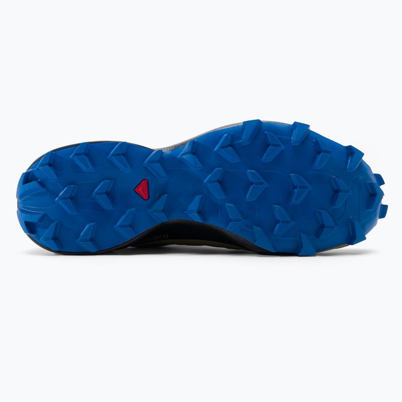 Férfi Salomon Speedcross 5 GTX zöld-kék trail cipő L41612400 4