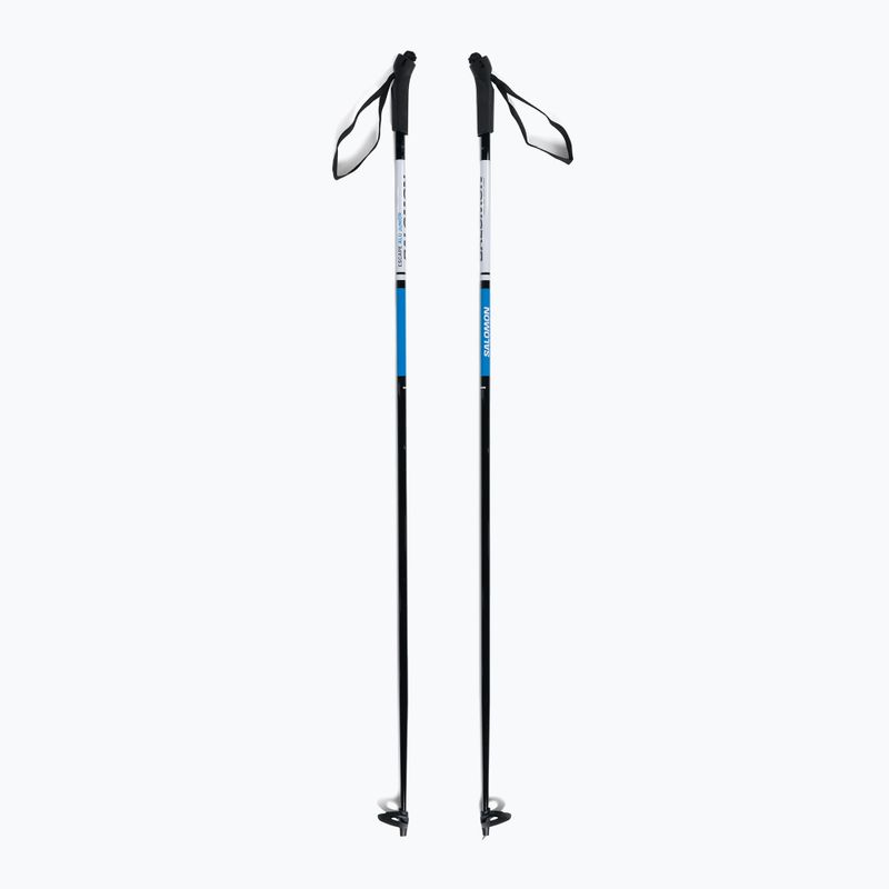 Salomon Escape Alu Jr. gyermek sífutó botok fekete/kék L47027000