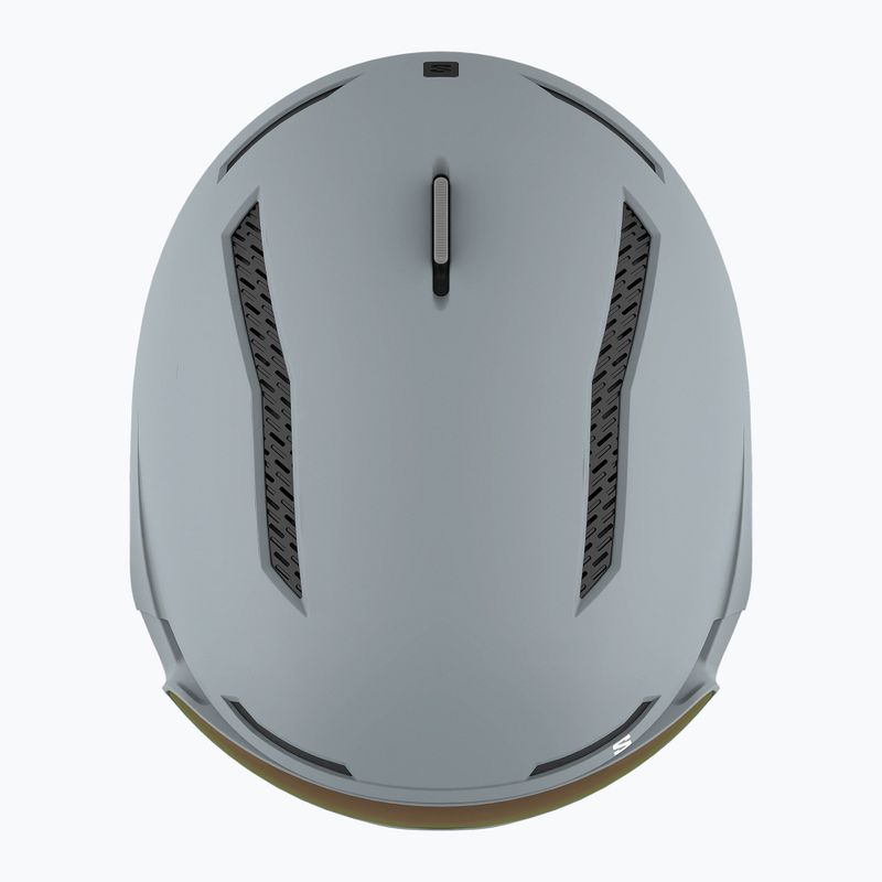 Salomon Driver Prime Sigma Plus+el S1/S2 szürke síbukósisak L47011200 12