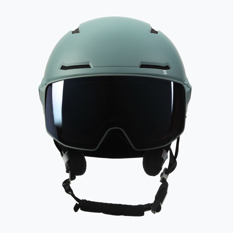Salomon Driver Prime Sigma Plus+el S1/S2 szürke síbukósisak L47011200 2