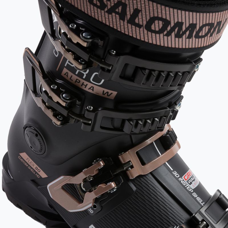 Női síbakancs Salomon S Pro Alpha 90W GW fekete L47045900 7