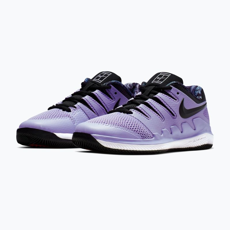 Gyerek teniszcipő Nike Court Vapor X Jr purple agate/white/hyper crimson/black 3