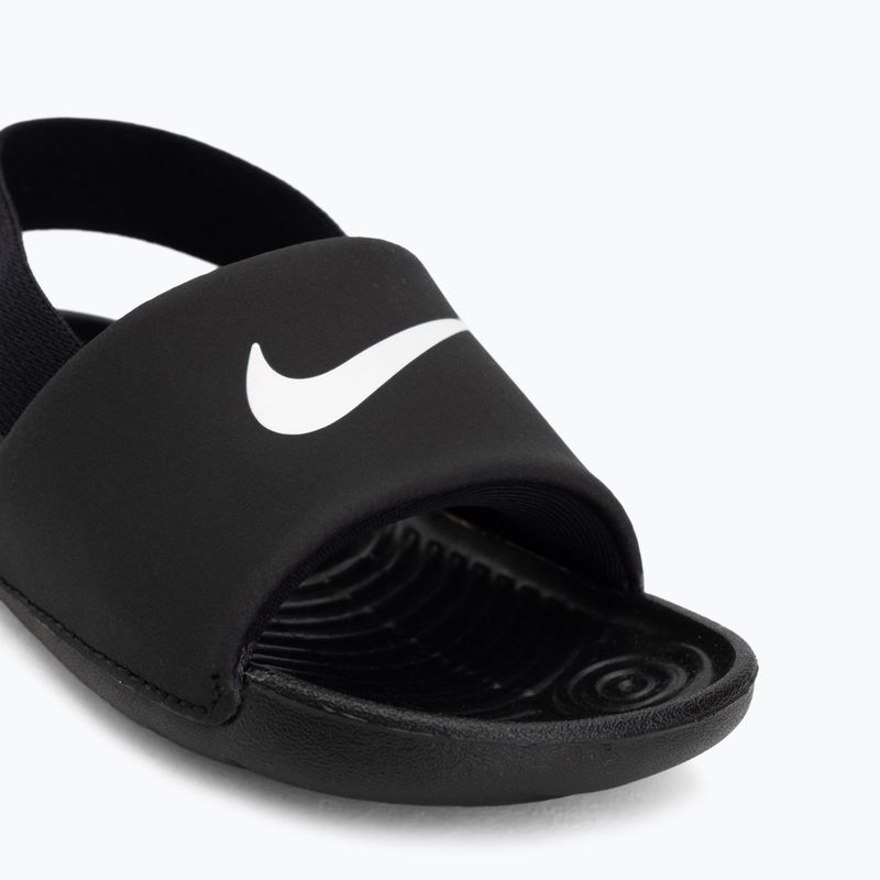 Gyerek papucs Nike Coffee black/white/white/white 7