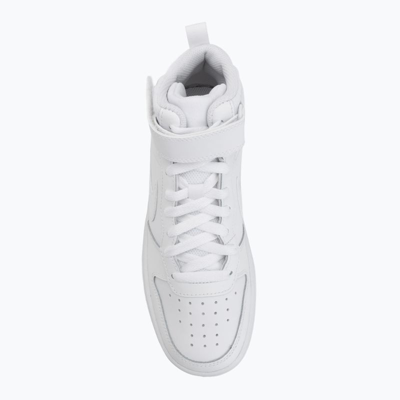 Gyerek cipők Nike Court Borough Mid 2 white/white/white 5