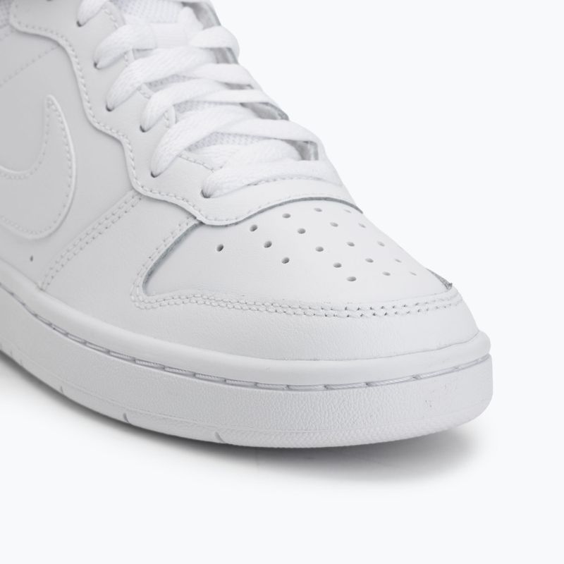 Gyerek cipők Nike Court Borough Mid 2 white/white/white 7