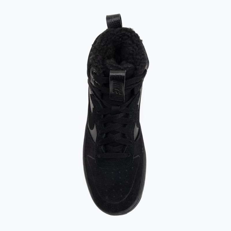 Gyerek cipők Nike Court Borough Mid 2 black/black/black 5