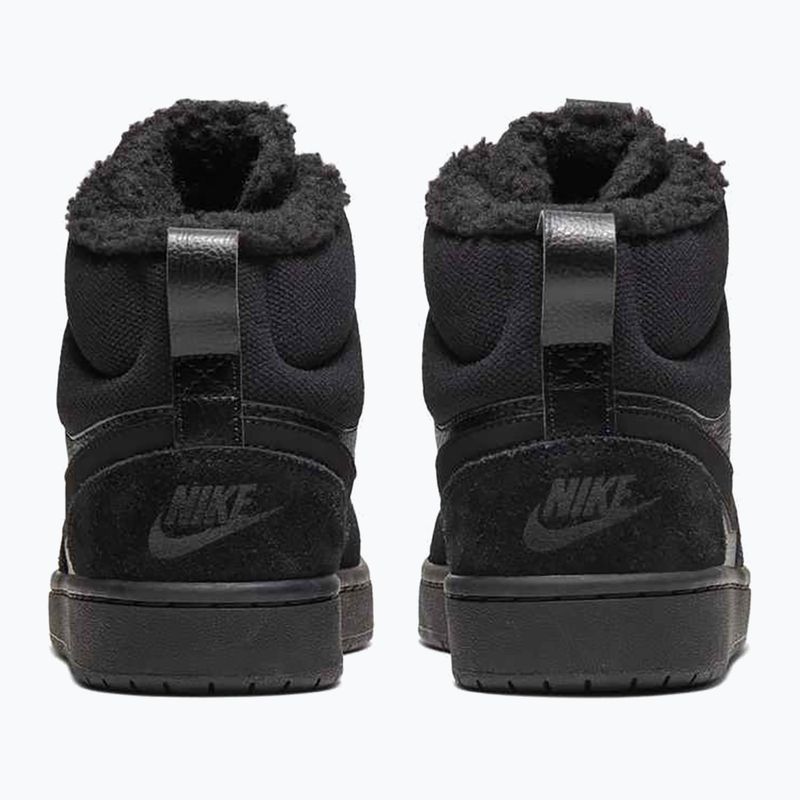 Gyerek cipők Nike Court Borough Mid 2 black/black/black 4