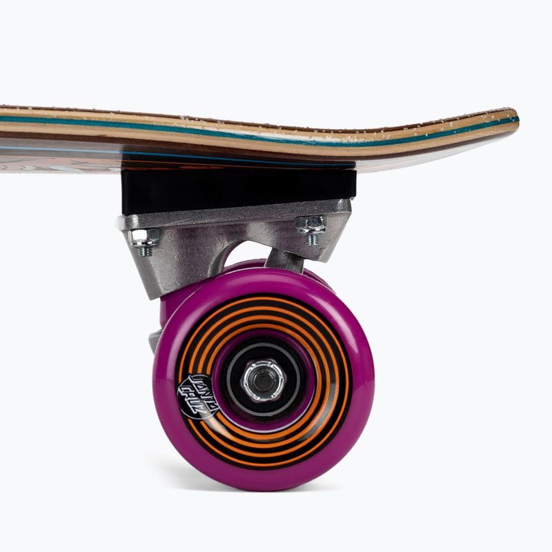 Cruiser gördeszka Santa Cruz Cruzer Cruzer Mandala Hand Shark 8.8 barna 124573 9