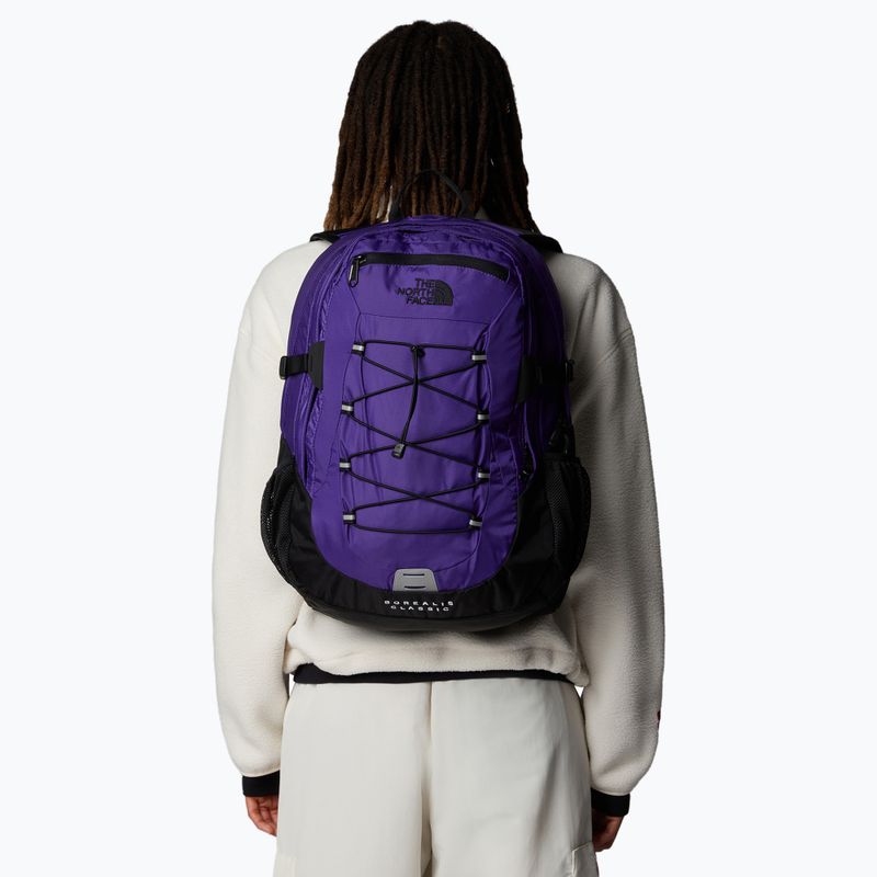 The North Face Borealis Classic 29 l csúcs lila/fekete túra hátizsák 7