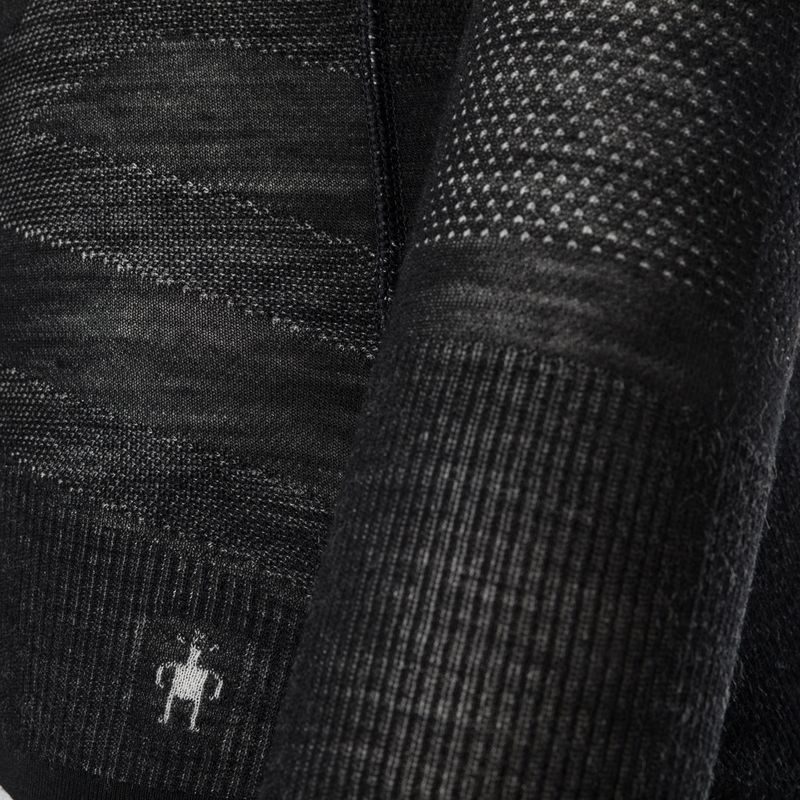 Női termoaktív pulóver Smartwool Intraknit Merino 200 Crew fekete/fehér 3