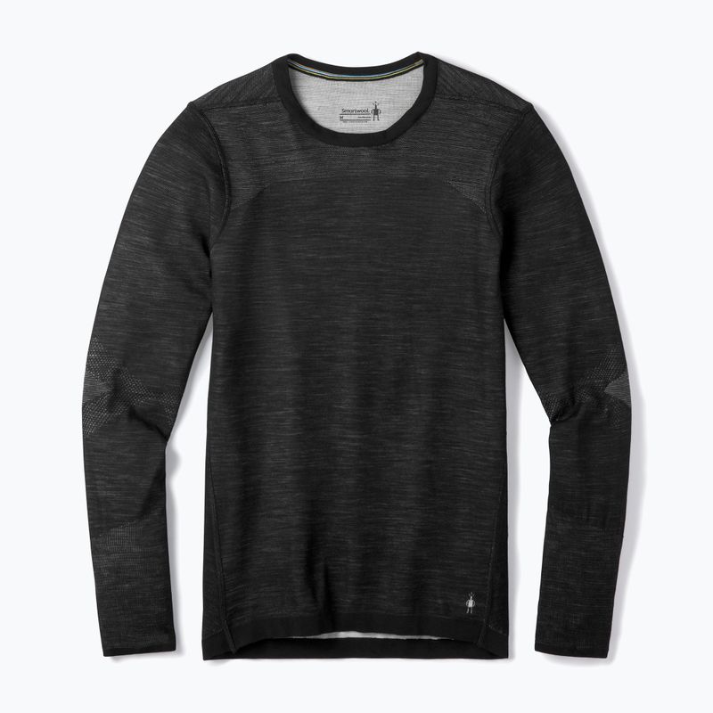 Férfi termoaktív pulóver Smartwool Intraknit Merino 200 Crew fekete/fehér 4