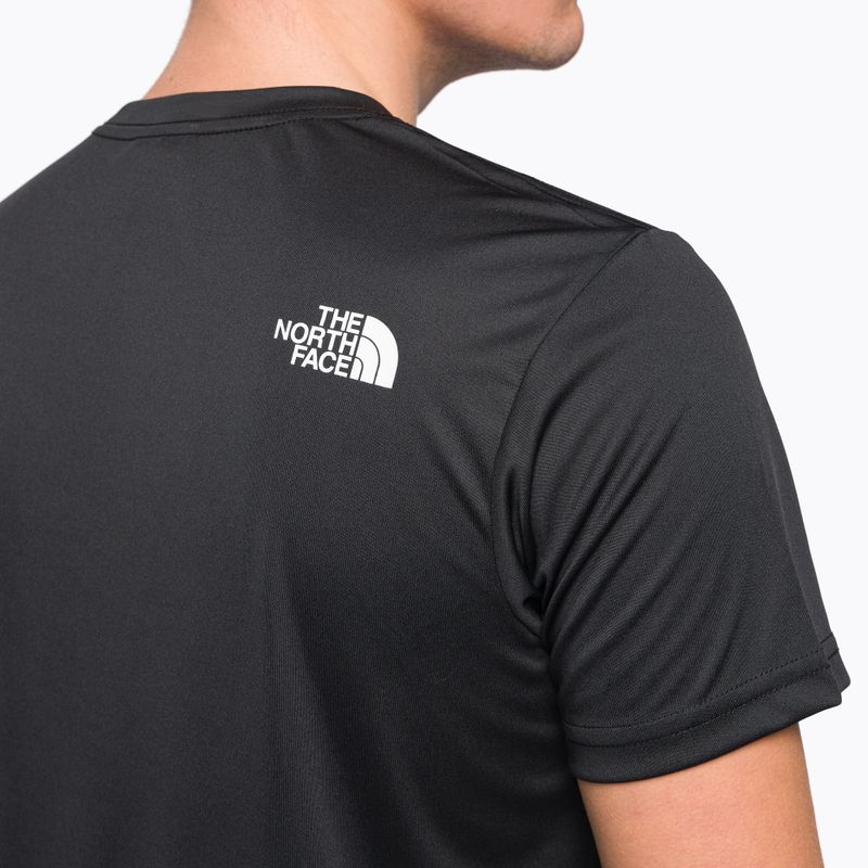 Férfi edzőpóló The North Face Reaxion Easy fekete NF0A4CDVJK31 6