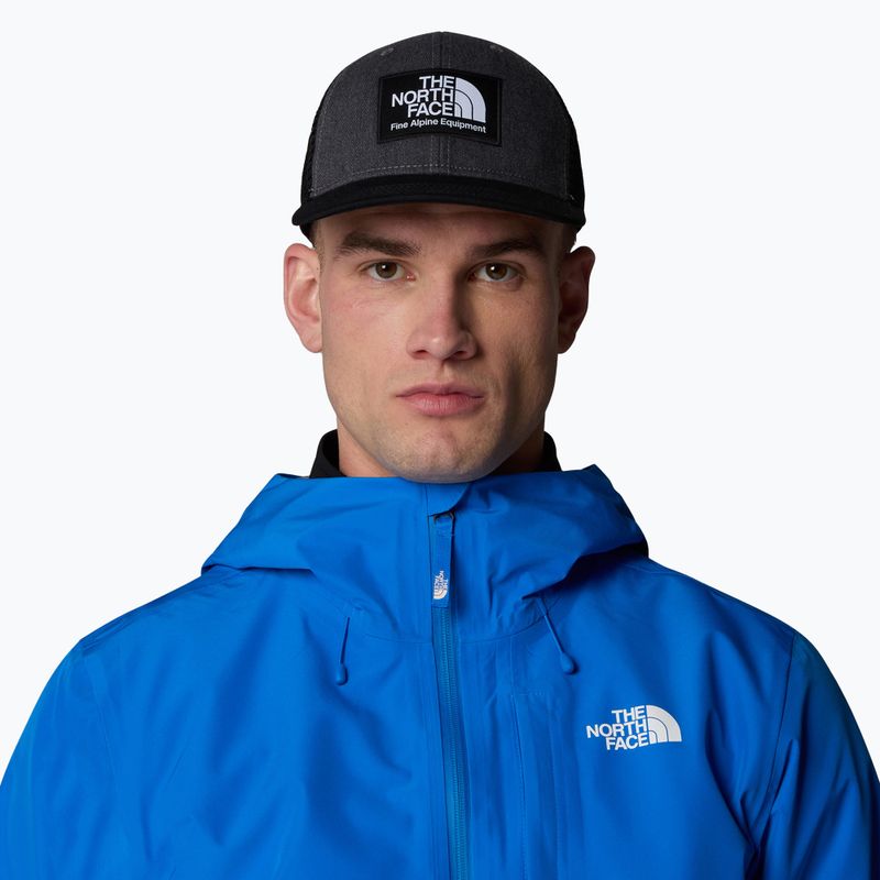 The North Face Deep Fit Mudder Trucker baseball sapka tnf fekete/tnf közepes szürke/szőrzet 3