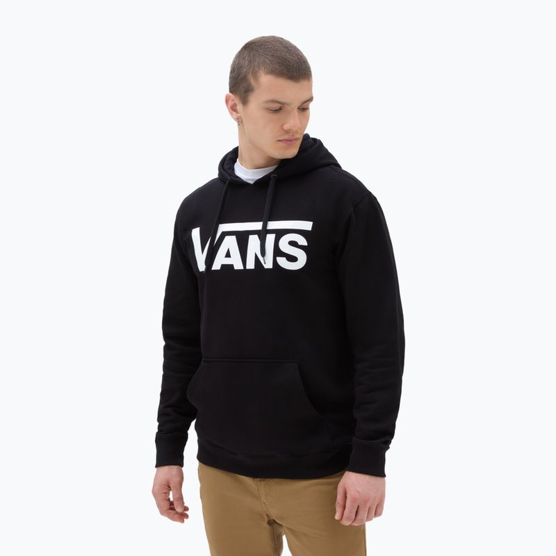 Férfi pulóver  Vans Mn Vans Classic Po Hoodie Ii black/white