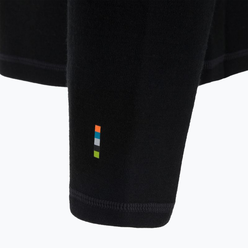 Férfi termoaktív pulóver Smartwool Merino Base Layer Crew Boxed fekete 3