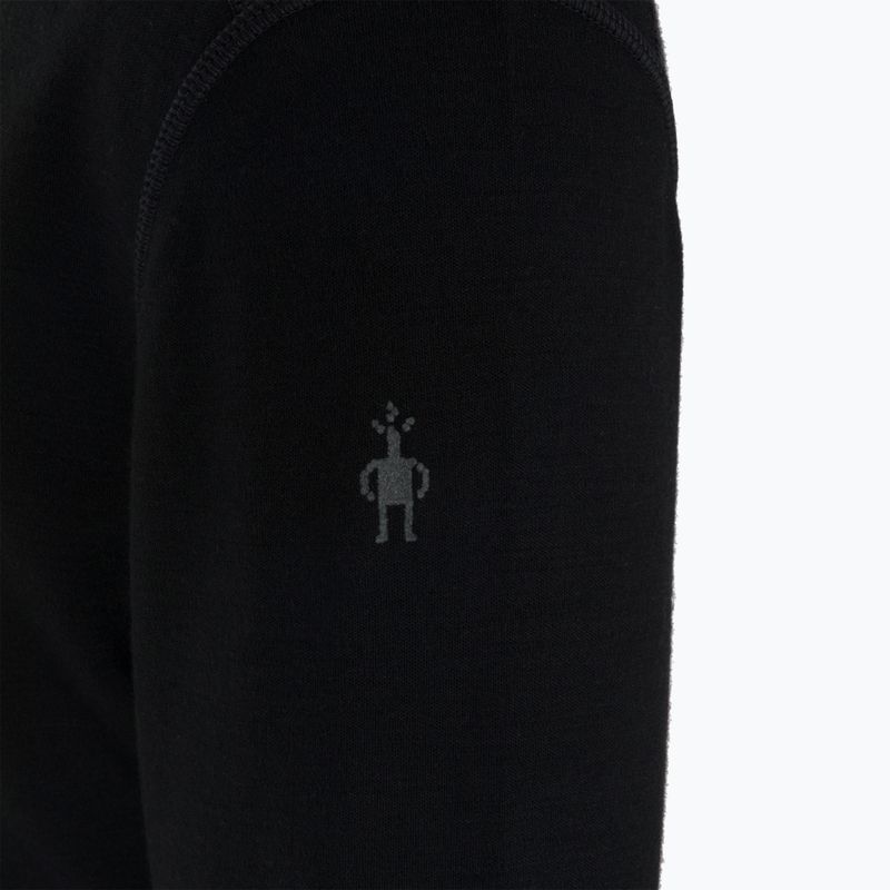Férfi termoaktív pulóver Smartwool Merino Base Layer Crew Boxed fekete 4