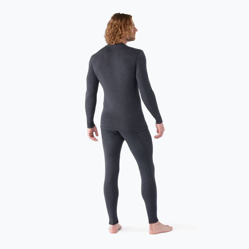 Férfi termoaktív pulóver Smartwool Merino 250 Baselayer Crew Boxed charcoal heather 2