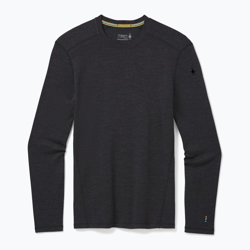 Férfi termoaktív pulóver Smartwool Merino 250 Baselayer Crew Boxed charcoal heather 6