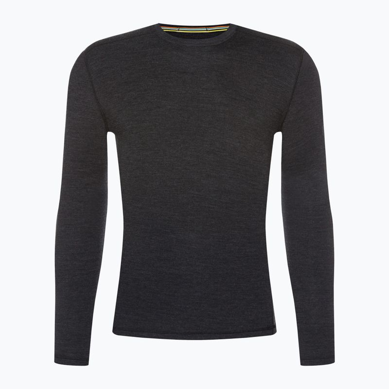 Férfi Smartwool Merino 250 Baselayer Crew dobozos thermo póló charcoal heather 3