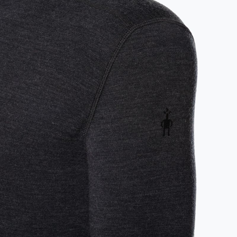 Férfi termoaktív pulóver Smartwool Merino 250 Baselayer Crew Boxed charcoal heather 5