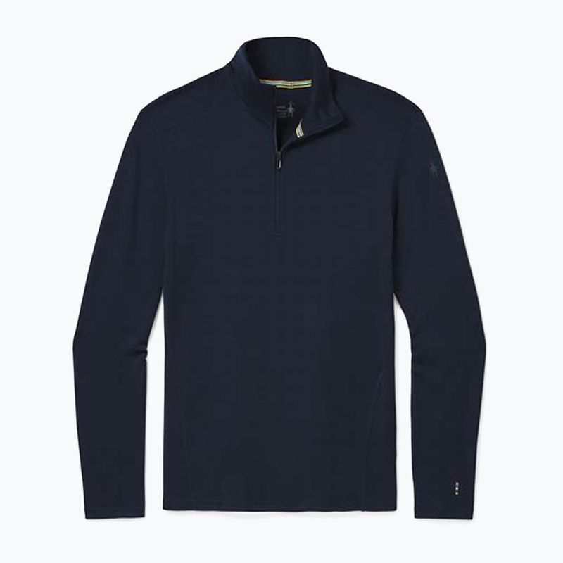 Férfi Smartwool Merino 250 alapréteg 1/4 Zip póló dobozos tengerészkék 16356-092-S 6