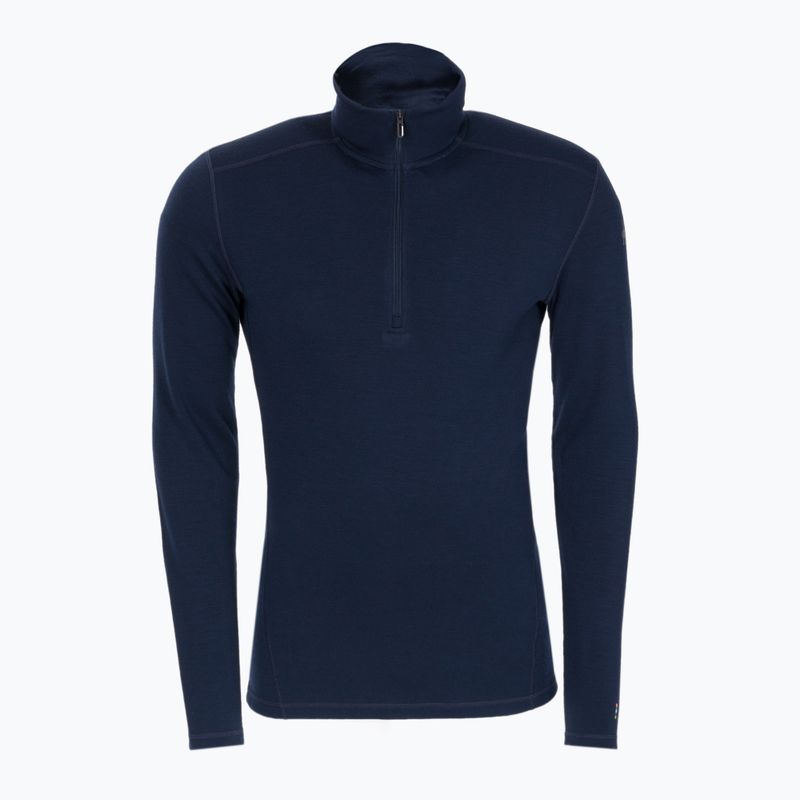 Férfi Smartwool Merino 250 alapréteg 1/4 Zip póló dobozos tengerészkék 16356-092-S