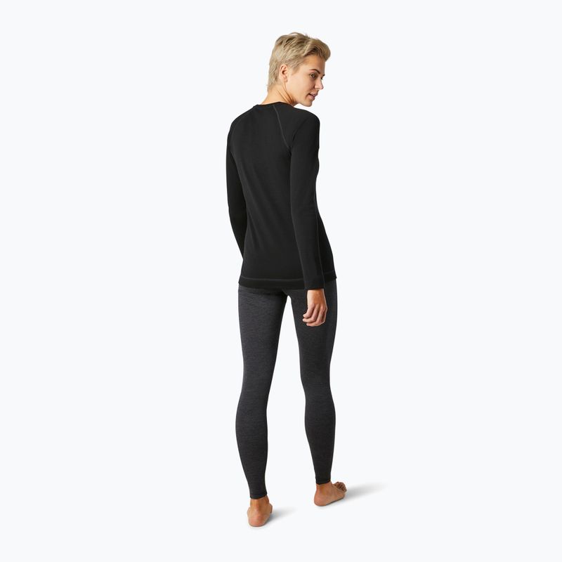 Női termoaktív pulóver Smartwool Merino 250 Baselayer Crew Boxed fekete 2