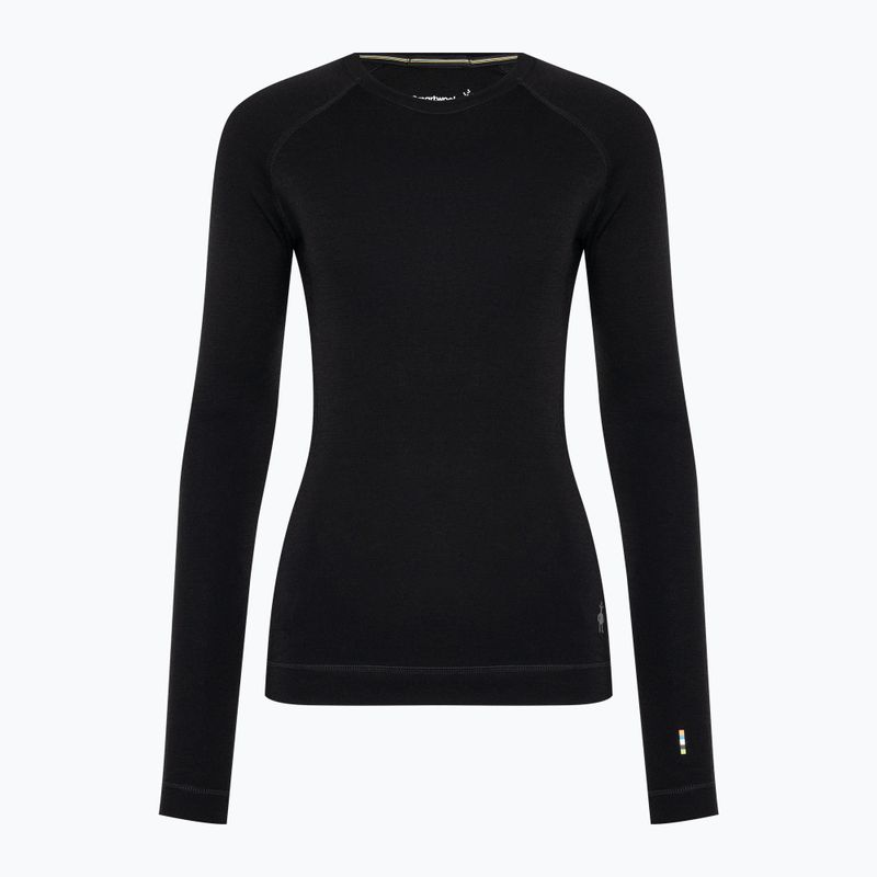 Női termoaktív pulóver Smartwool Merino 250 Baselayer Crew Boxed fekete 3