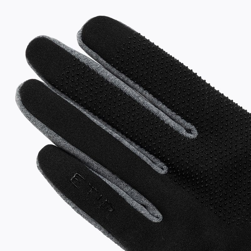 Férfi túrakesztyű The North Face Etip Recycled közepes szürke szürke szőr 4