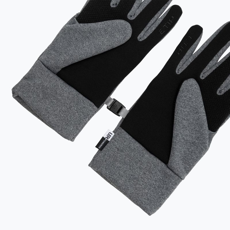 Férfi túrakesztyű The North Face Etip Recycled közepes szürke szürke szőr 5