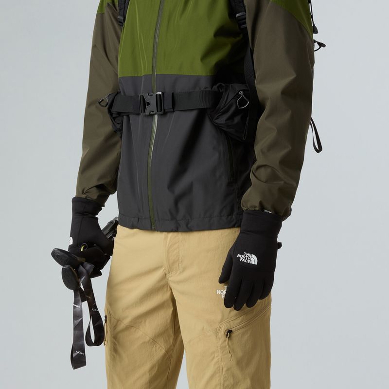 The North Face Etip Recycled fekete/fehér túrakesztyűk 4