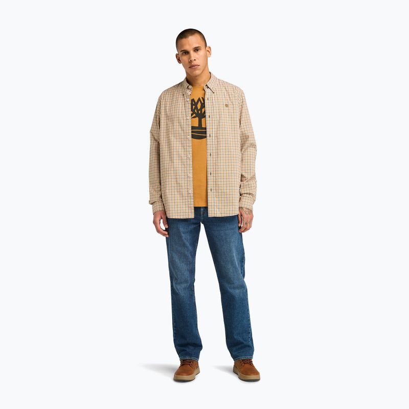 Férfi Timberland Kennebec Tree Logo búza csizma ing 2