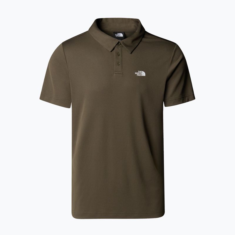 The North Face Tanken Polo férfi galléros póló new taupe green 5
